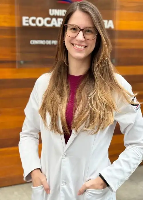 Dra. Cecília Leite, cardiologista pediátrica da equipe de Cardiologia Fetal da CardioPED em Recife